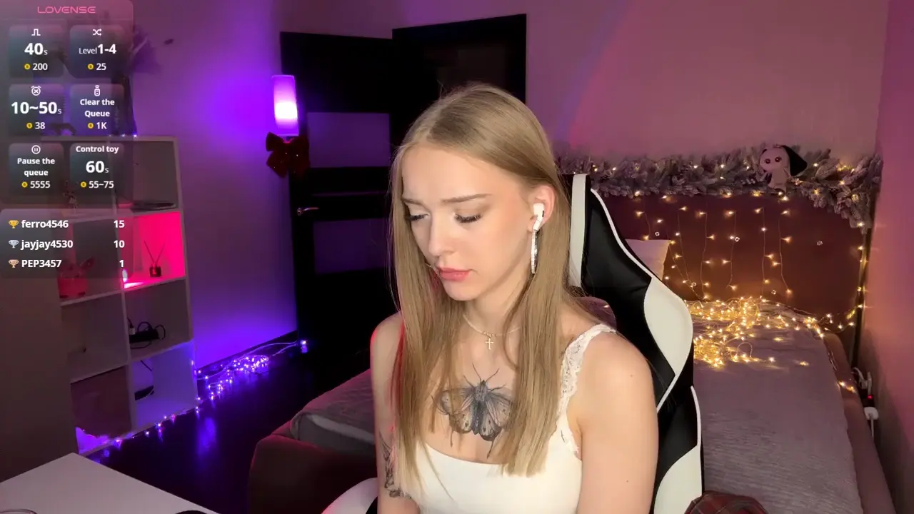 EvaPeace cam show video 1/17/2026